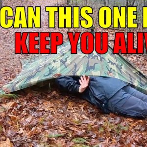 #1 Most Versatile Survival Item? Poncho Shelters and Rain Collection, Easy Setup