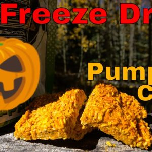 Freeze Drying Pumpkins to make Pumpkin Curry 🎃🎃🎃🎃🎃