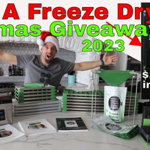 We're Giving Away a Freeze Dryer & $3,800 in prizes! 🎄Holiday Giveaway 2023🎄