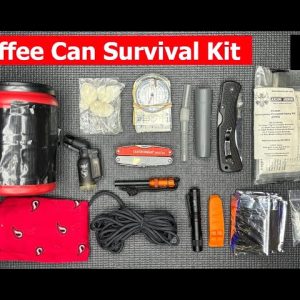 Coffee Can Survival Kit Project
