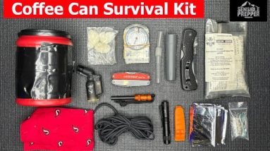 Coffee Can Survival Kit Project