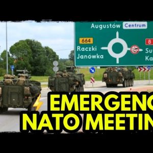 ⚡ALERT: EMERGENCY NATO MEETING: MAJOR EVENTS UNFOLDING