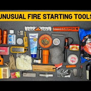 15 Unusual Fire Starting Tricks