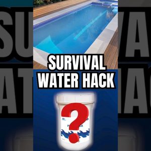 ⚡Survival Water Hack: Endless Clean Drinking CHEAP