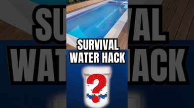 ⚡Survival Water Hack: Endless Clean Drinking CHEAP