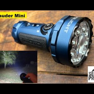 Olight Marauder Mini Flashlight Review : Incredible 7000 Lumens!